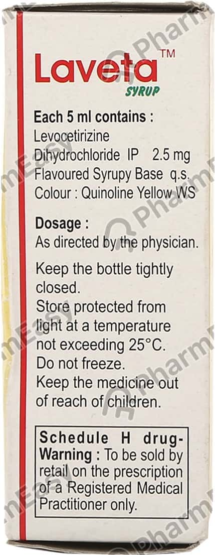 Laveta Bottle Of 30ml Syrup