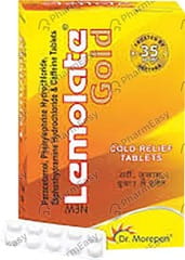 LEMOLATE GOLD STRIP OF 10 TABLETS