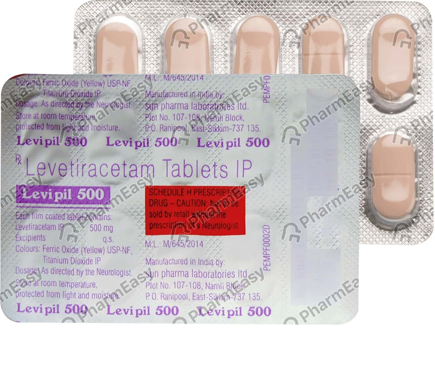Levipil 500 MG Tablet (10) Uses, Side Effects, Dosage, Composition