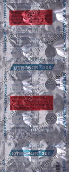 Lithosun 300mg Strip Of 10 Tablets