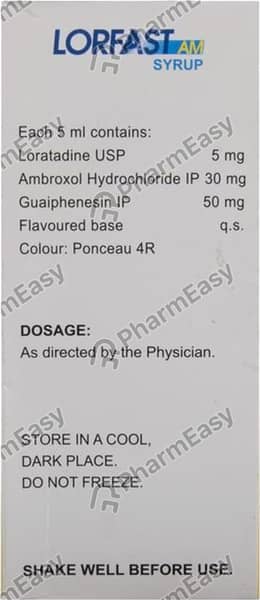 Lorfast Am Syrup 60ml
