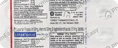LOSAR BETA H STRIP OF 10 TABLETS