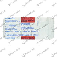 LOTENSYL 10MG STRIP OF 10 TABLETS