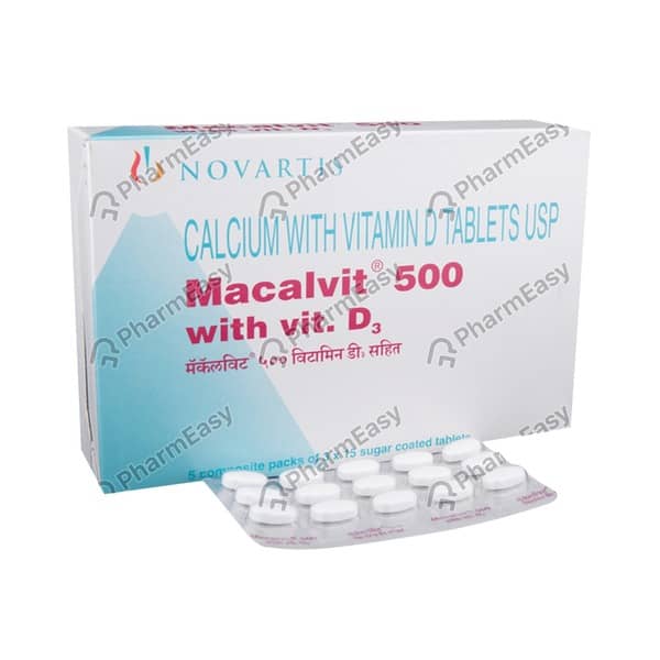 Macalvit 500mg Strip Of 15 Tablets