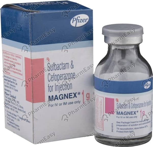 Magnex 1gm Dry Vial Of 1 Powder For Injection