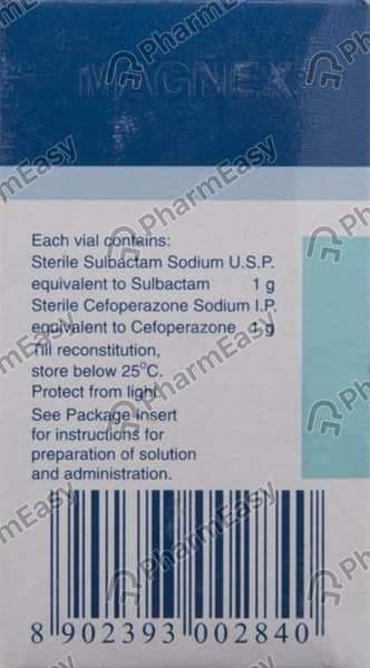 Magnex 2gm Dry Vial Of 1 Powder For Injection