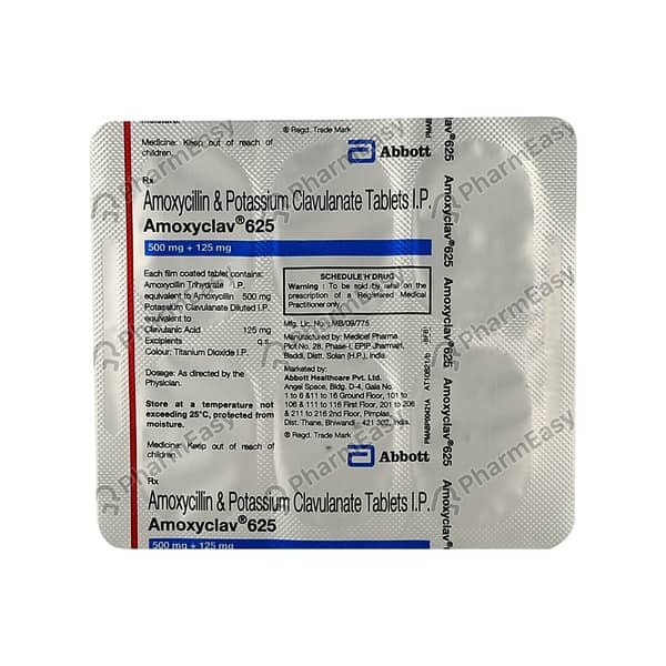 Amoxyclav 625 Tablet