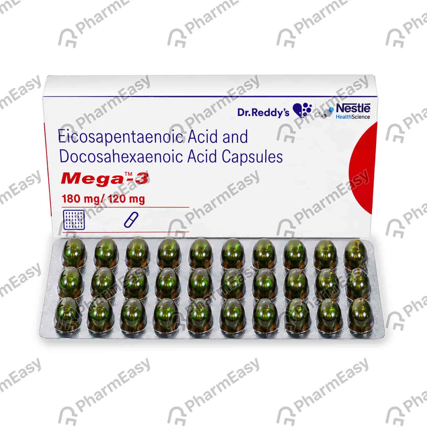 Mega 3 Strip Of 30 Capsules