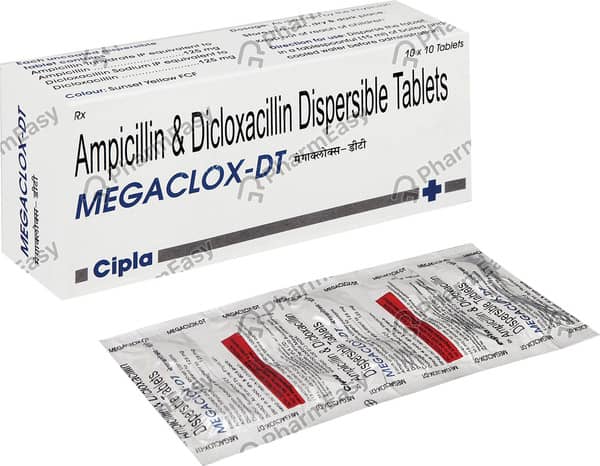 Megaclox Dt Strip Of 10 Tablets