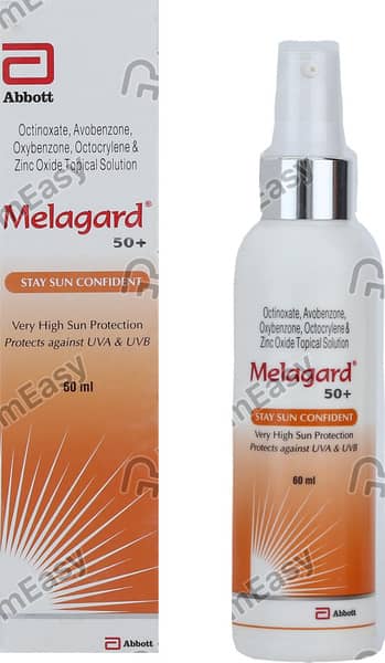 Melagard 50 Plus Stay Sun Confident Bottle Of 60ml Solution