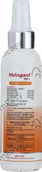 Melagard 50 Plus Stay Sun Confident Bottle Of 60ml Solution