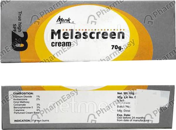 Melascreen Cream 70Gm
