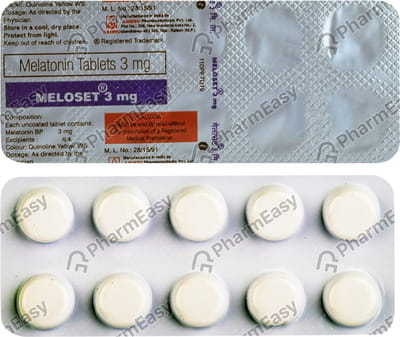Meloset 3mg Strip Of 10 Tablets