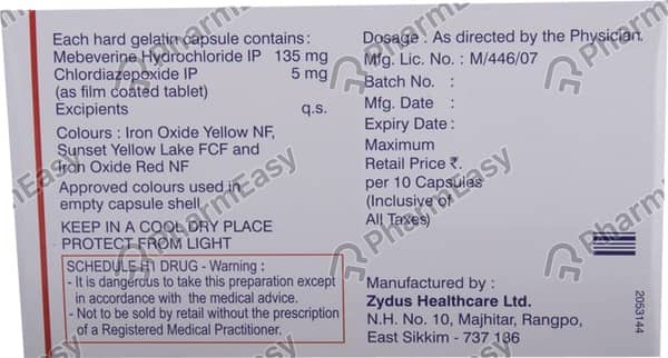Meva C Strip Of 10 Capsules