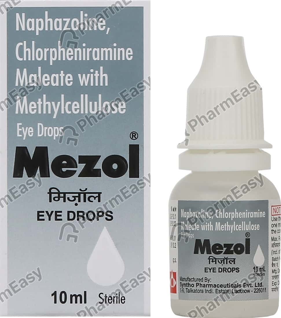 Mezol Bottle Of 10ml Eye Drops Uses, Side Effects, Price & Dosage PharmEasy