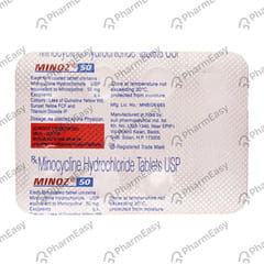 Minoz 50mg Strip Of 10 Tablets