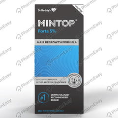 MINTOP FORTE 5% MINOXIDIL BOTTLE OF 60ML SOLUTION