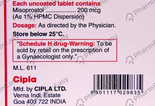 Misoprost 200 Tablet