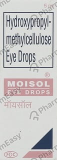 Moisol Bottle Of 5ml Eye Drops