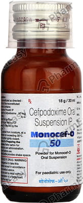 Monocef O 50mg Bottle Of 30ml Suspension