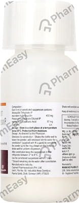 Moxikind Cv Forte Bottle Of 30ml Dry Syrup