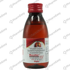 Mucolinc Bottle Of 100ml Expectorant