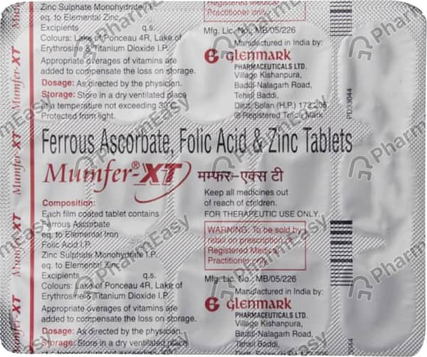 Mumfer Xt Strip Of 10 Tablets