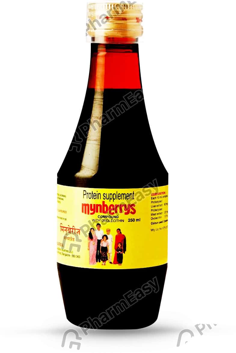 Mynberrys Compound Bottle Of 250ml Syrup