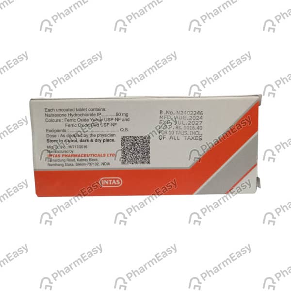 Naltima 50mg Strip Of 10 Tablets