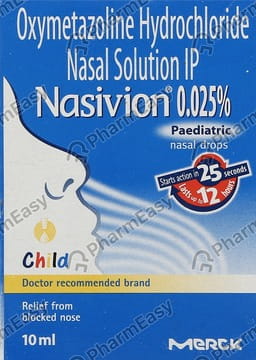 otrivin paediatric 0.05 nasal drops 10 ml