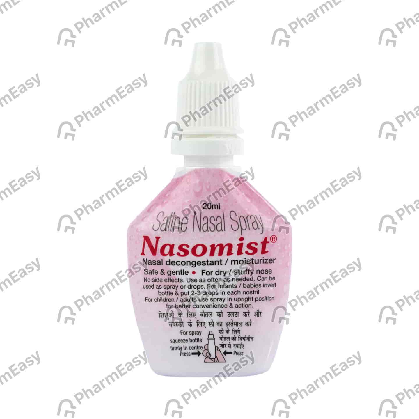 Nasomist Bottle Of 20ml Nasal Spray