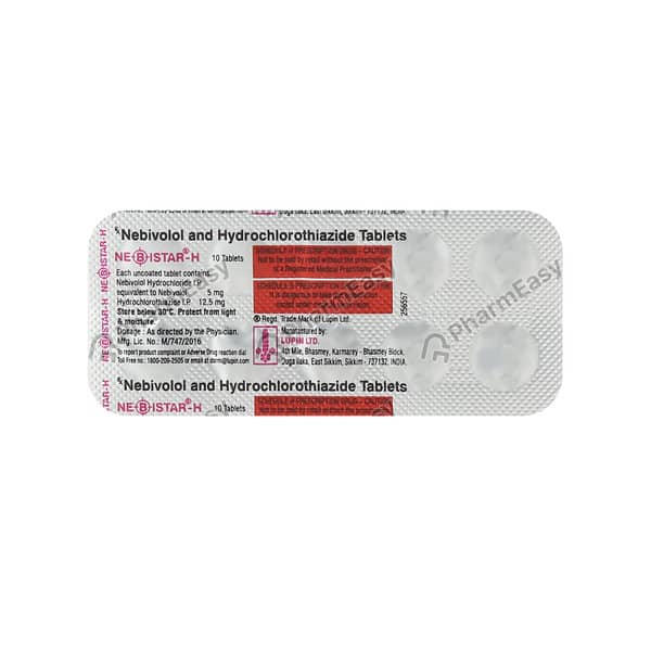 Nebistar H Strip Of 10 Tablets