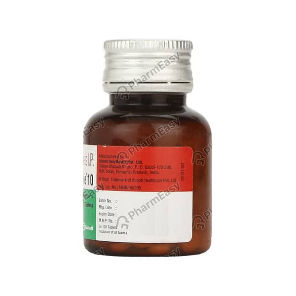 Neo Mercazole 10mg Bottle Of 100 Tablets