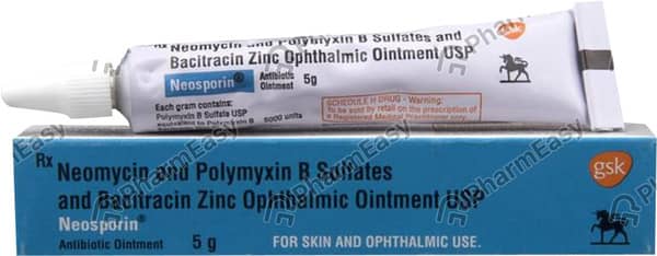 Neosporin Tube Of 5gm Eye Ointment