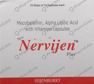 Nervijen Plus Strip Of 10 Capsules