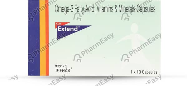 Extend Strip Of 10 Capsules