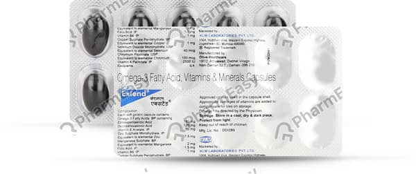 Extend Strip Of 10 Capsules