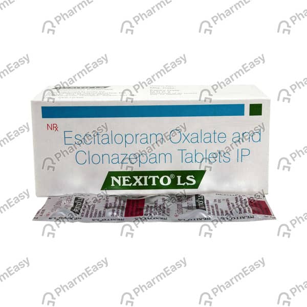 Nexito Ls 0.25/10mg Strip Of 10 Tablets