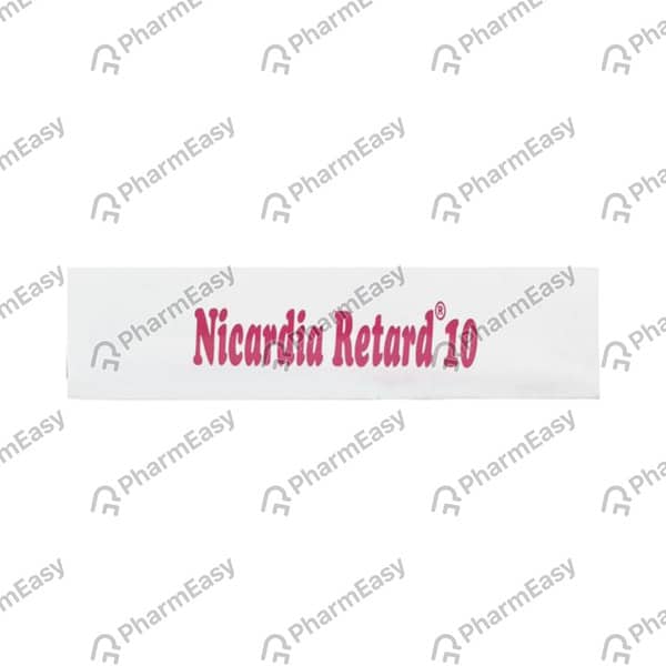 Nicardia Retard 10Mg Strip Of 10 Tablets