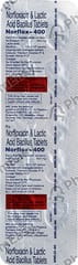NORFLOX 400MG STRIP OF 10 TABLETS