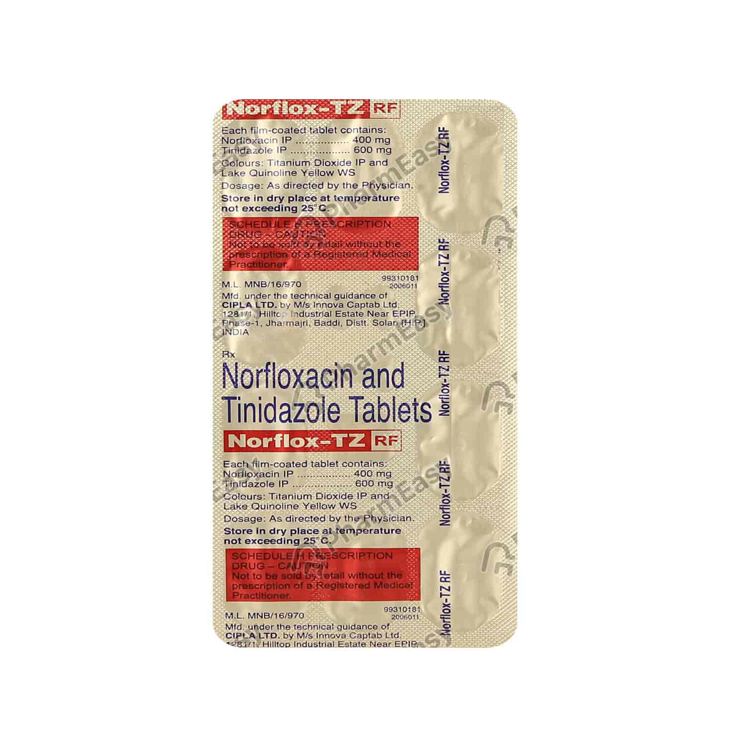 Norflokem Tz Uses In Hindi Buy Norflox Tz Tablet Online at Flat 18% OFF* | PharmEasy