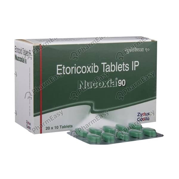 Nucoxia 90Mg Strip Of 10 Tablets
