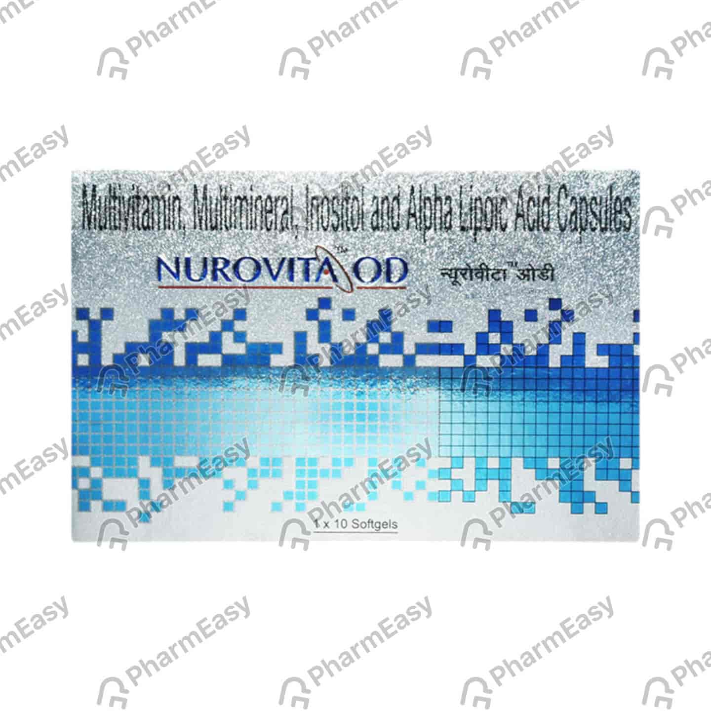 Nurovita Od Strip Of 10 Softgel Capsules