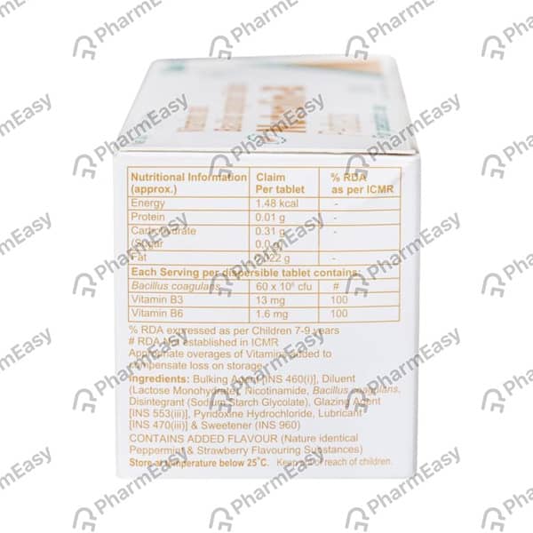 Nutrolin B Paediatric Strip Of 10 Tablets