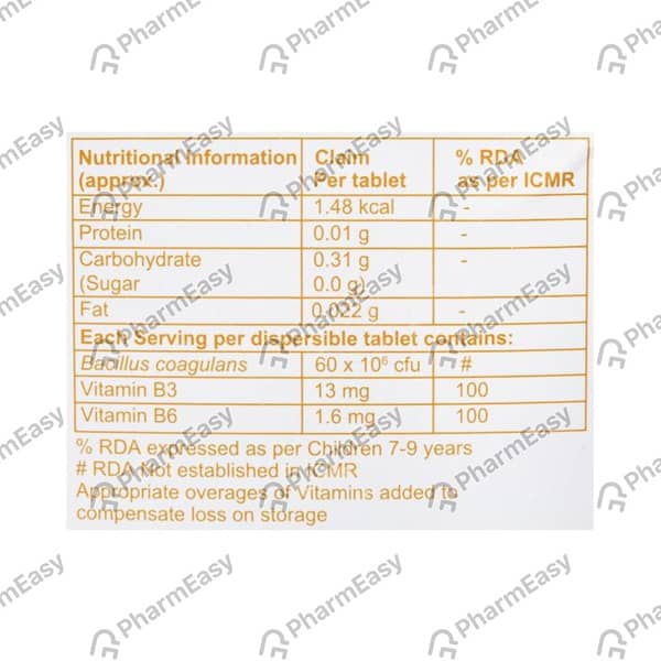 Nutrolin B Paediatric Strip Of 10 Tablets