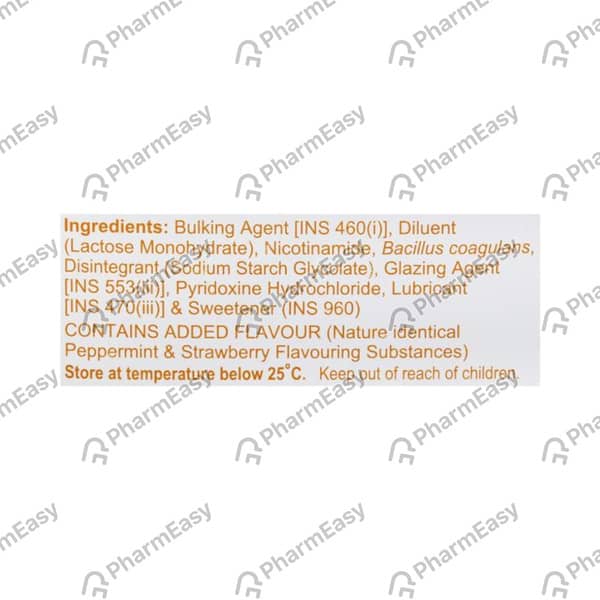 Nutrolin B Paediatric Strip Of 10 Tablets