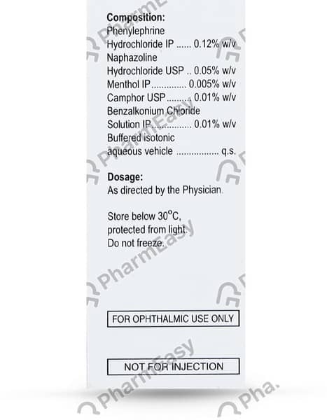 Ocurest Bottle Of 10ml Eye Drops