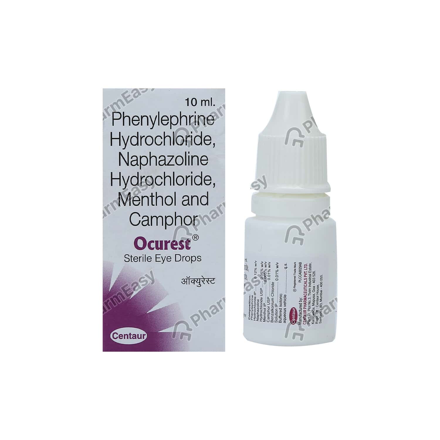 Buy Ocurest Eye Drops 10ml Online at Flat 18 OFF* PharmEasy