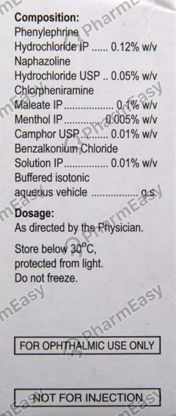 Ocurest Ah Eye Drops 10ml Uses, Side Effects, Price & Dosage PharmEasy