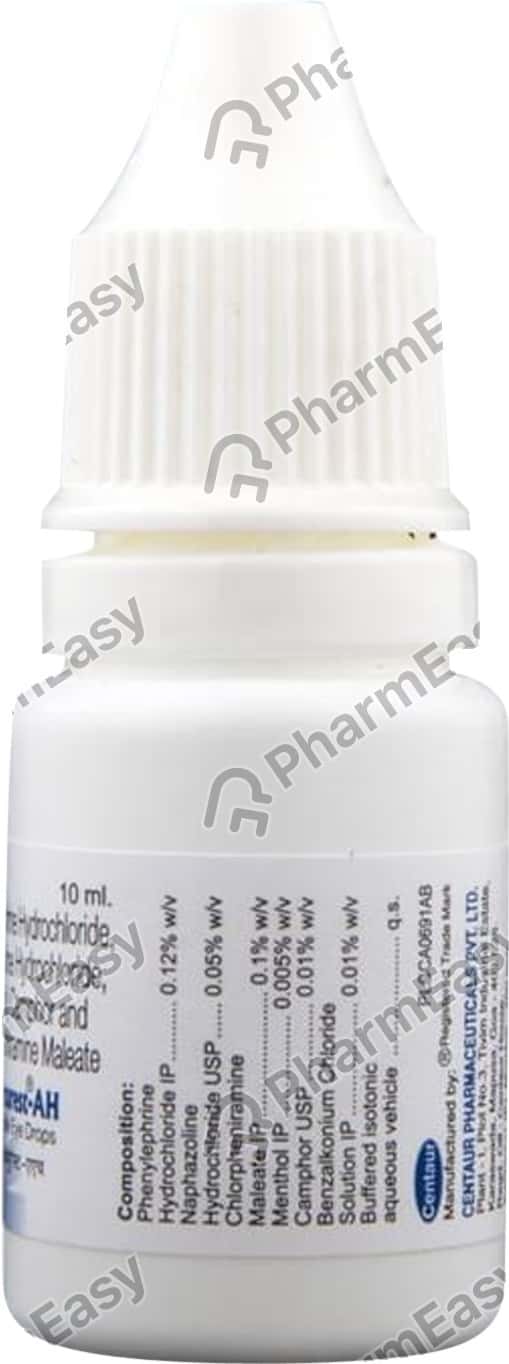Ocurest Ah Eye Drops 10ml Uses, Side Effects, Price & Dosage PharmEasy